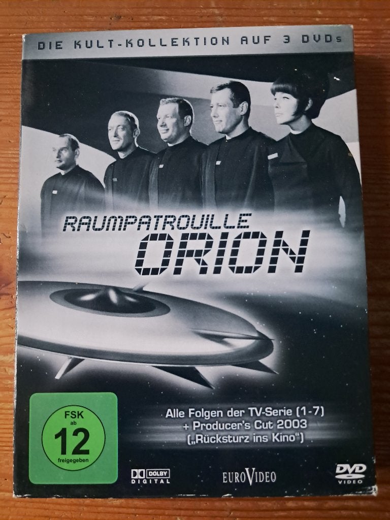 Raumpatrouille Orion complete serie op dvd, Ophalen, Science Fiction en Fantasy, Duits, Vanaf 12 jaar
