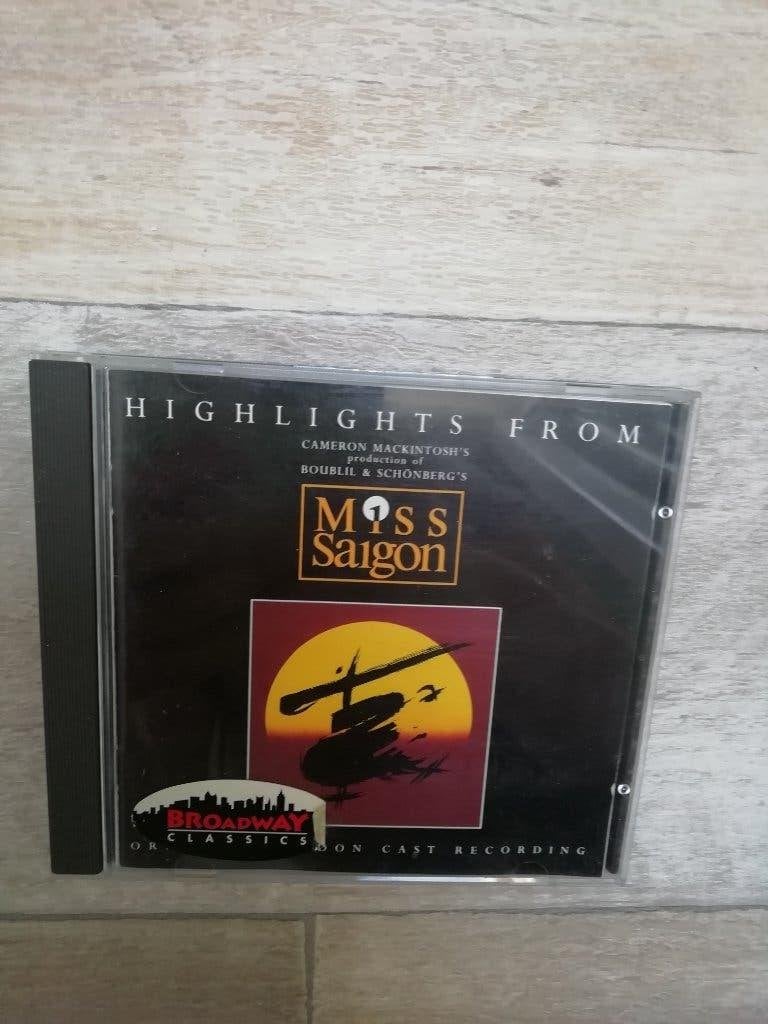 Cd Highlights from Miss Saigon – Original London cast, Musical, Inclusief doosje, Ophalen of Verzenden, Zo goed als nieuw