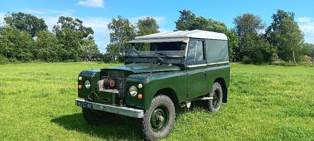 Land rover series 2A bouwjaar 1971 200TDI, Zwart, 4 cilinders, 2000 kg, Bedrijf