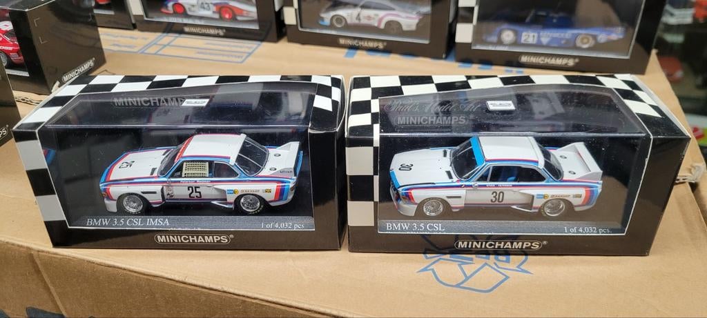 Minichamps BMW 3.5 CSL, Ophalen of Verzenden, Zo goed als nieuw, Auto, MiniChamps