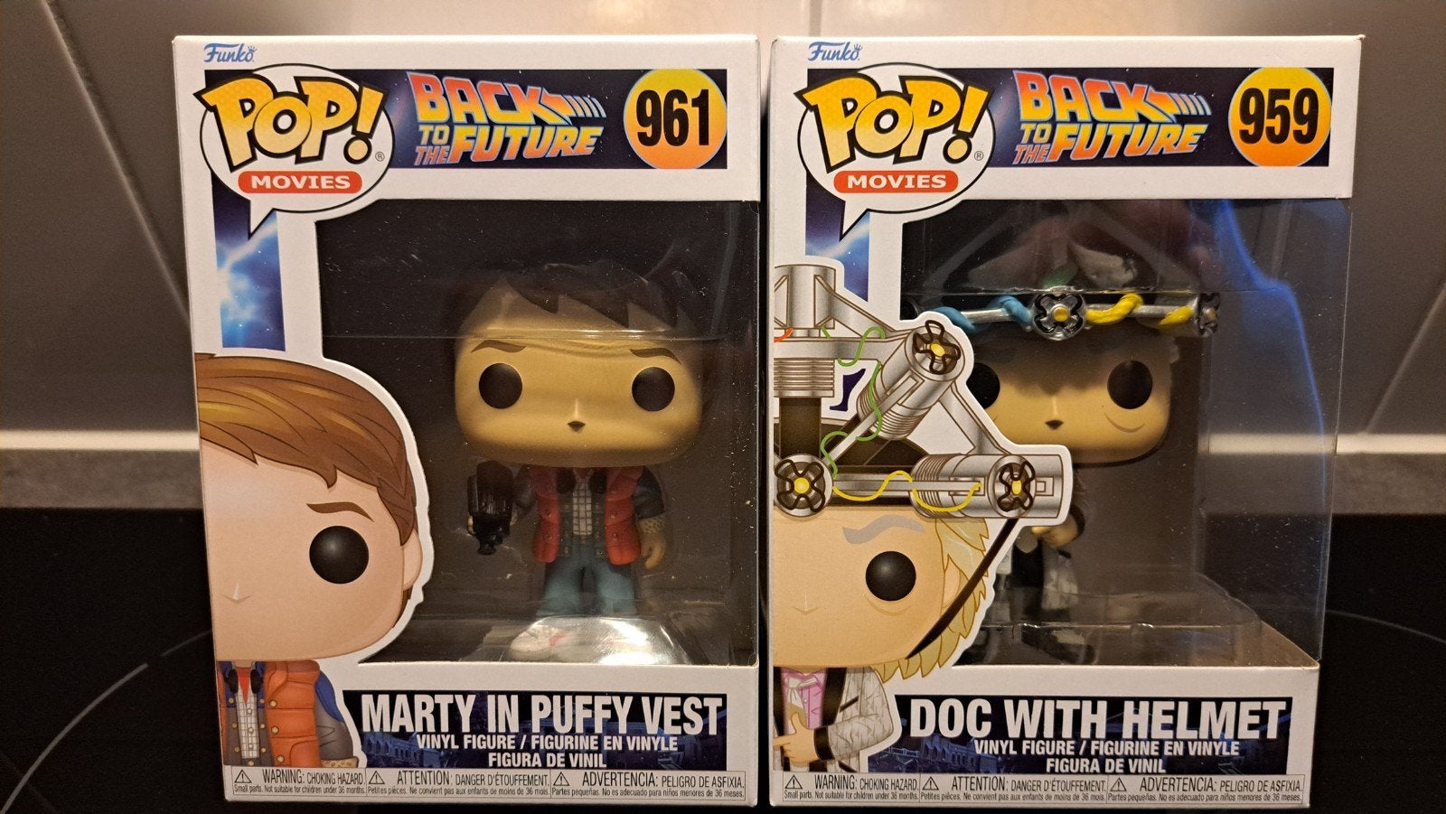 Funko Pop! Back to the Future: Marty & Doc (2 stuks), Ophalen of Verzenden, Nieuw