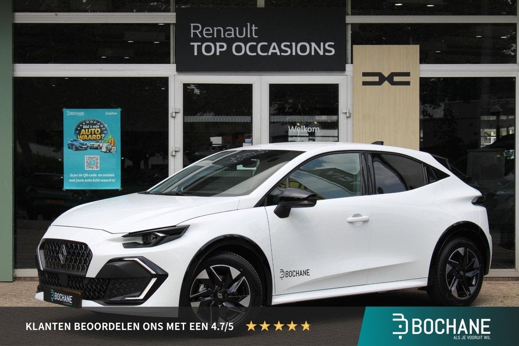 Renault Clio 1.8 Hybrid 160 techno | Nieuwe autos op voorraa, Auto's, Renault, Stof, 4 cilinders, Wit, Bedrijf