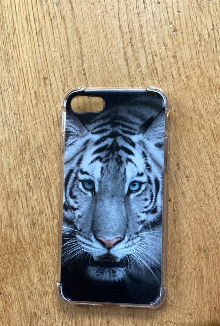 Tijger telefoonhoesje iphone 8, Telecommunicatie, Mobiele telefoons | Hoesjes en Frontjes | Apple iPhone, Ophalen of Verzenden