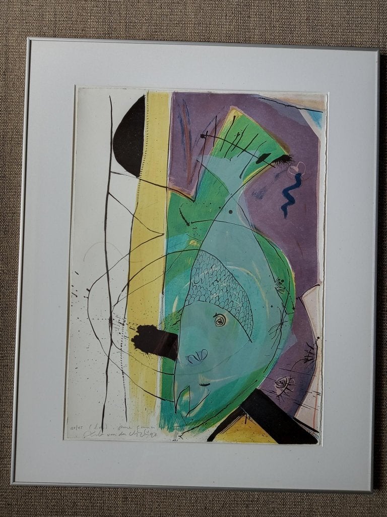Litho, Rob van der Vijgh no 20/45, Ophalen, Lithografie