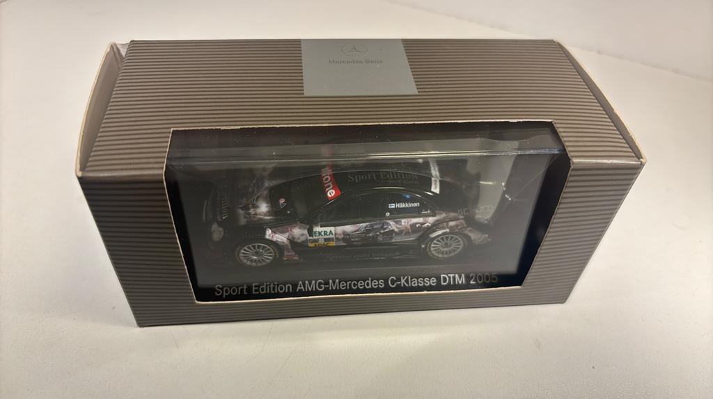 Mercedes c klasse sport edition amg dtm 2005 minichamps 1.43, Auto, Ophalen of Verzenden, MiniChamps, A