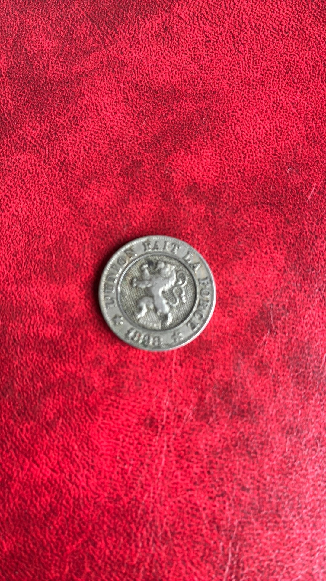 België 10 centimes 1898, Ophalen of Verzenden