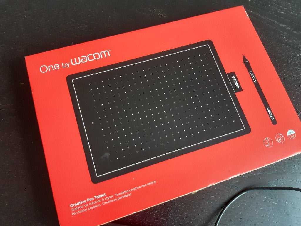 One by Wacom pen tablet, Computers en Software, Tekentablets, Ophalen, Gebruikt, Bedraad, Wacom One