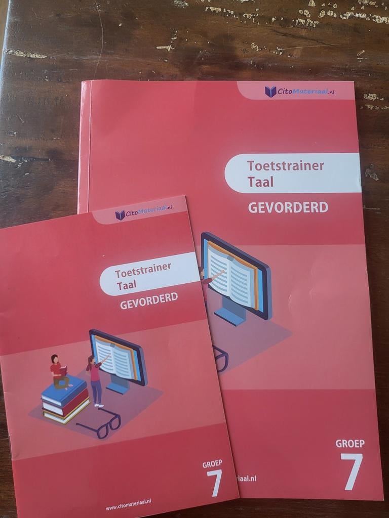 Cito trainen groep 7, Ophalen of Verzenden, Zo goed als nieuw, Overige niveaus, Nederlands