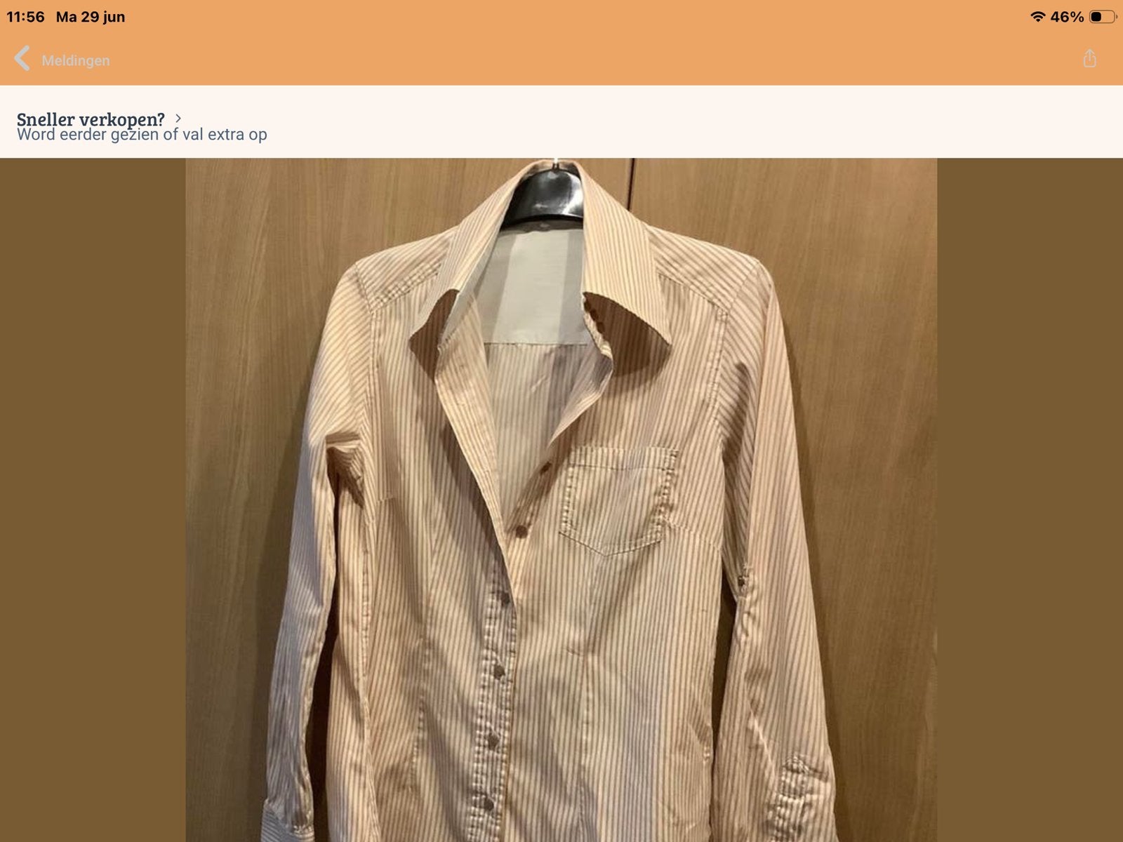Sutherland gestreepte blouse - Maat XS, Kleding | Dames, Verzenden, Nieuw, Maat 34 (XS) of kleiner, Beige