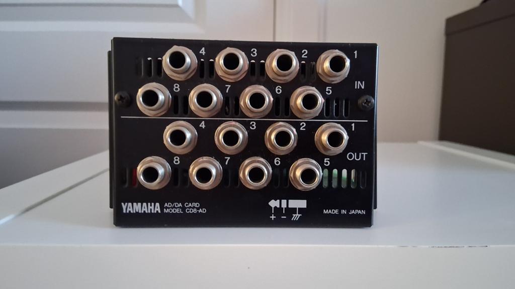 Yamaha analoge in/out kaart AD/DA model CD8-AD, Ophalen of Verzenden