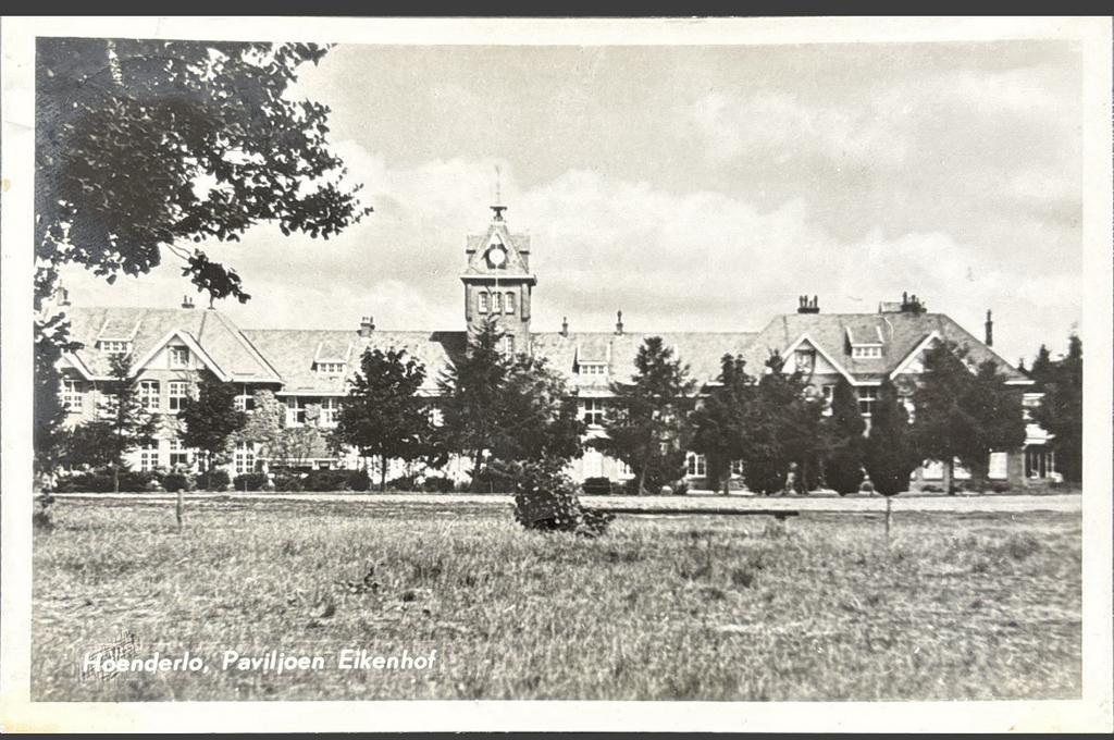 Hoenderlo, paviljoen Eikenhof, Verzamelen, Verzenden, 1940 tot 1960, Gelopen, Gelderland