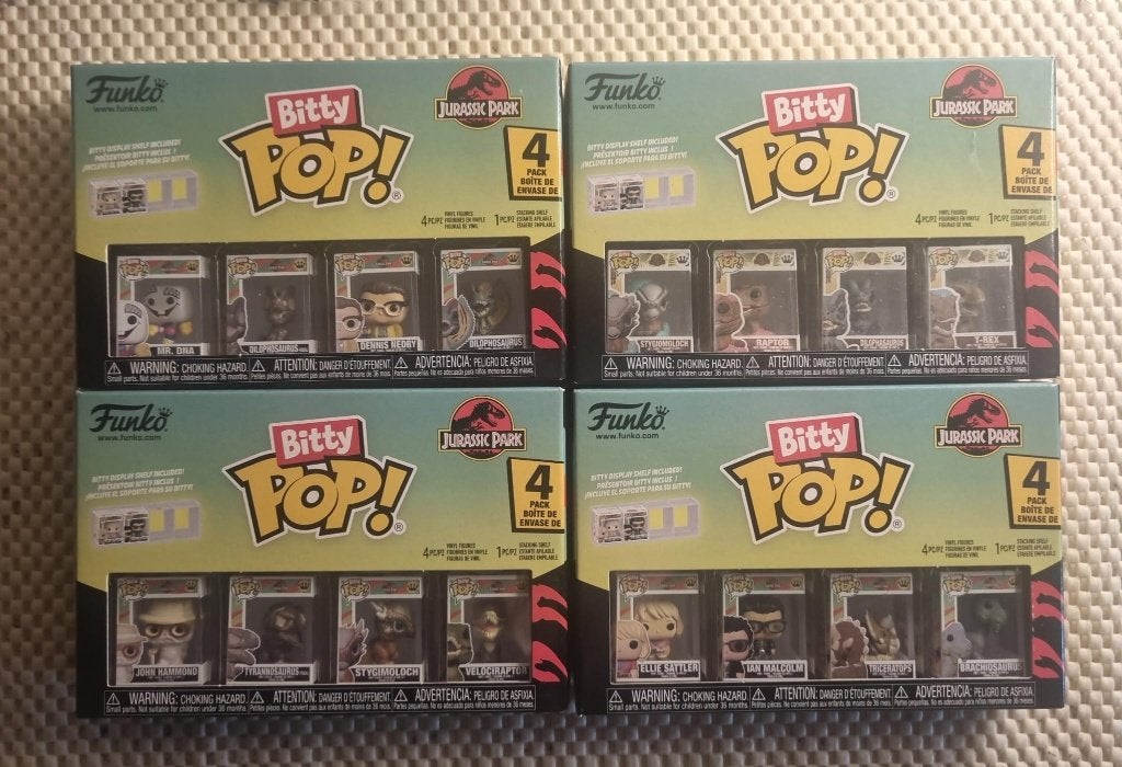 Funko - Bitty Pops - Jurassic Park, Ophalen of Verzenden, Zo goed als nieuw