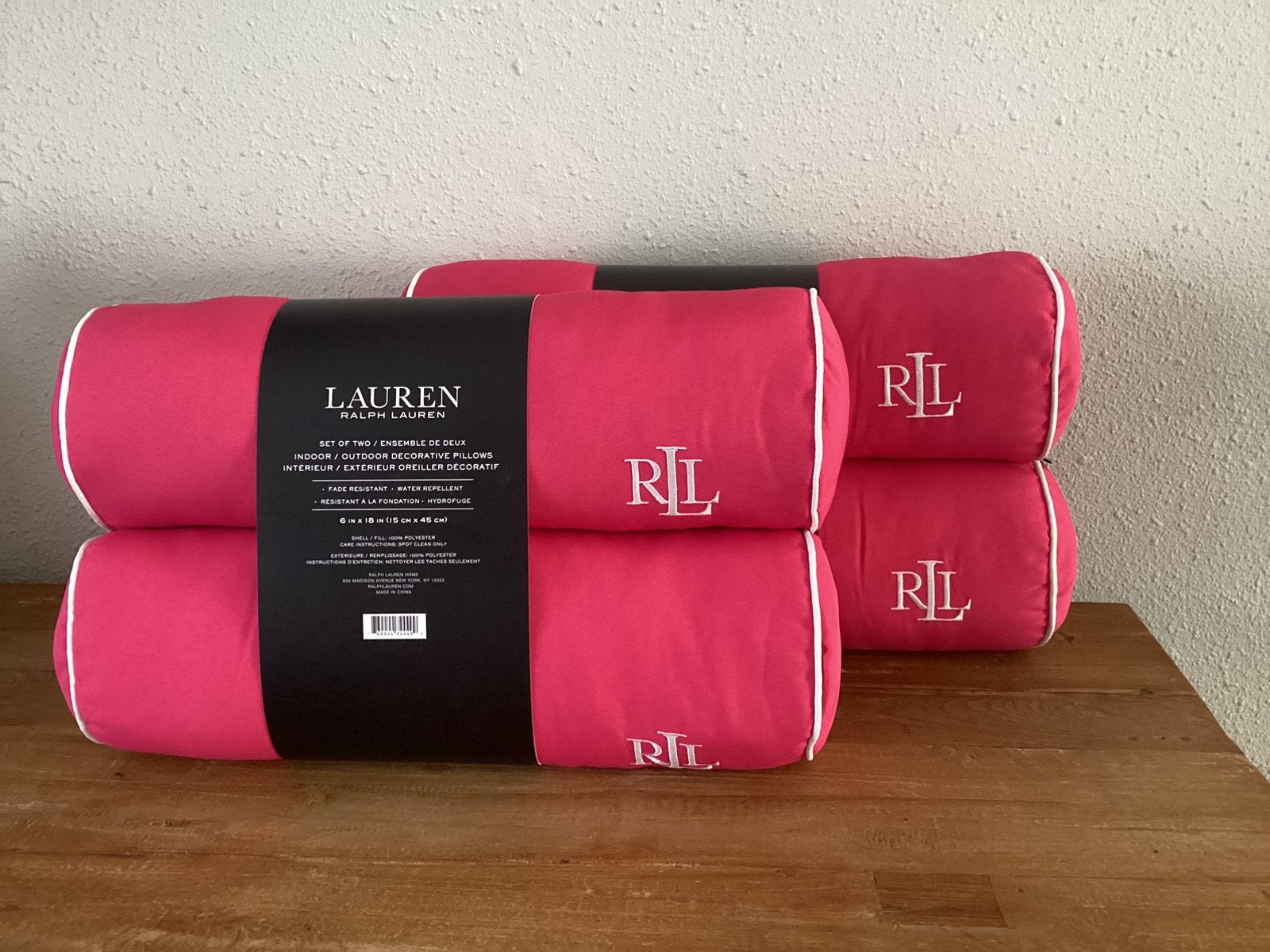 RALPH LAUREN nieuwe kussens, Huis en Inrichting, Ophalen of Verzenden, Nieuw, Roze, Overige vormen