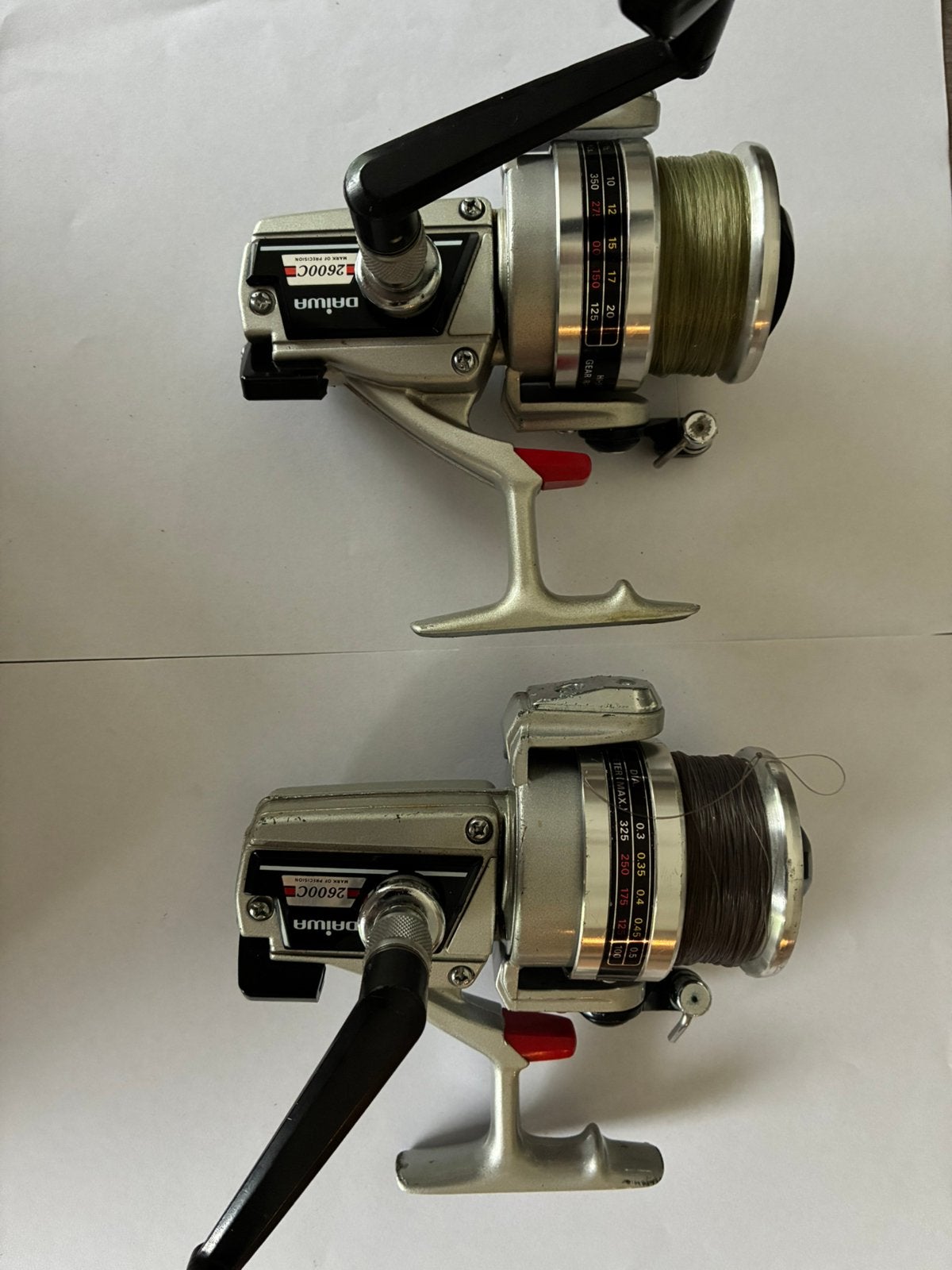 Daiwa 2600c, Ophalen, Gebruikt, Molen