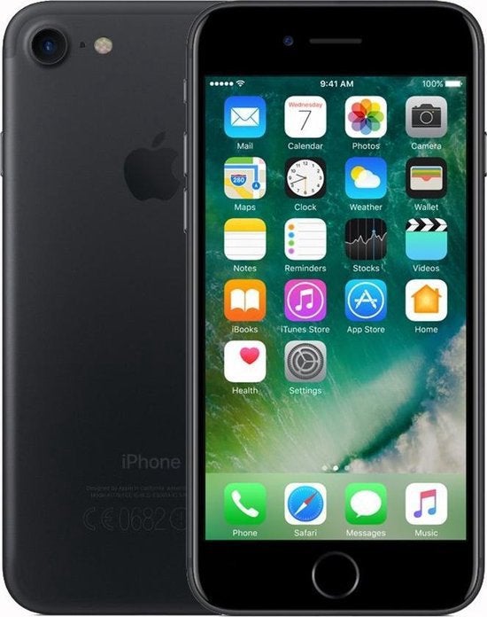 iPhone 7, Telecommunicatie, Mobiele telefoons | Apple iPhone, Ophalen, Zwart, 32 GB, Zo goed als nieuw