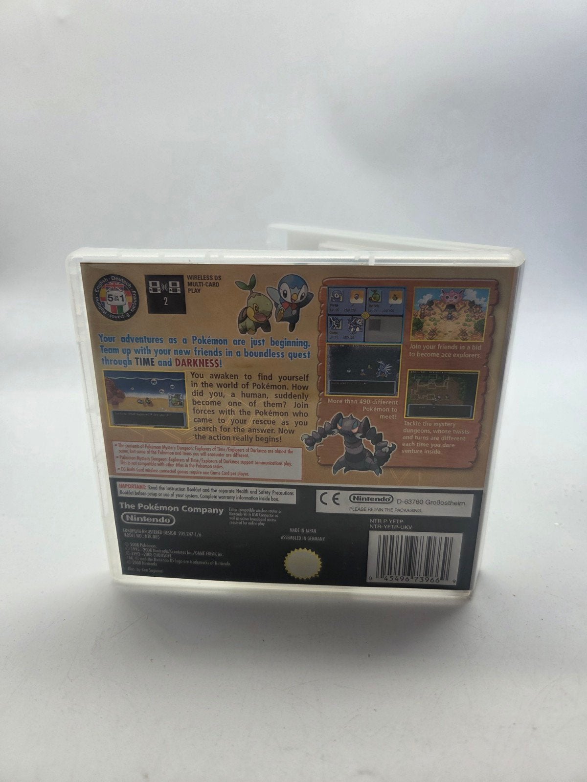 Pokémon Mystery Dungeon Explorers of Time Nintendo DS, Spelcomputers en Games, Nintendo, Online, Gebruikt, 1 speler