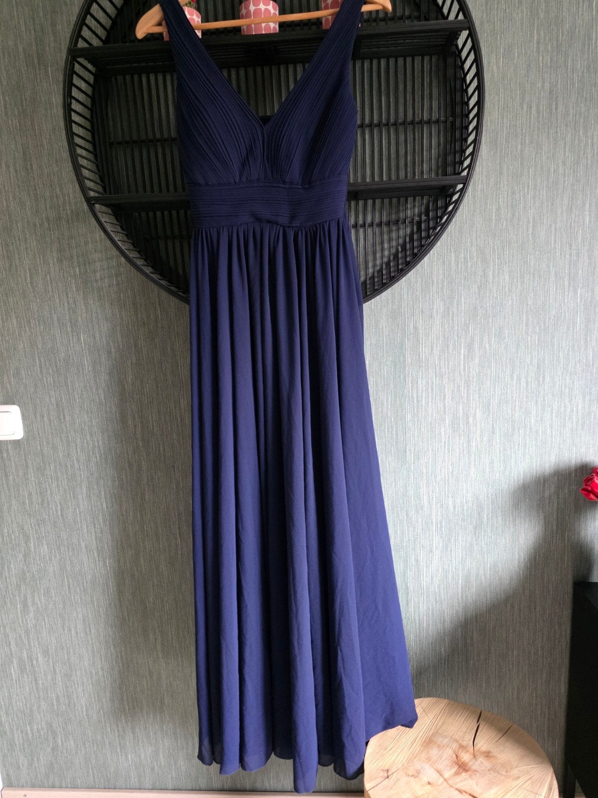 hele mooie gala jurk, Maat 38/40 (M), Galajurk, Blauw, Ophalen of Verzenden