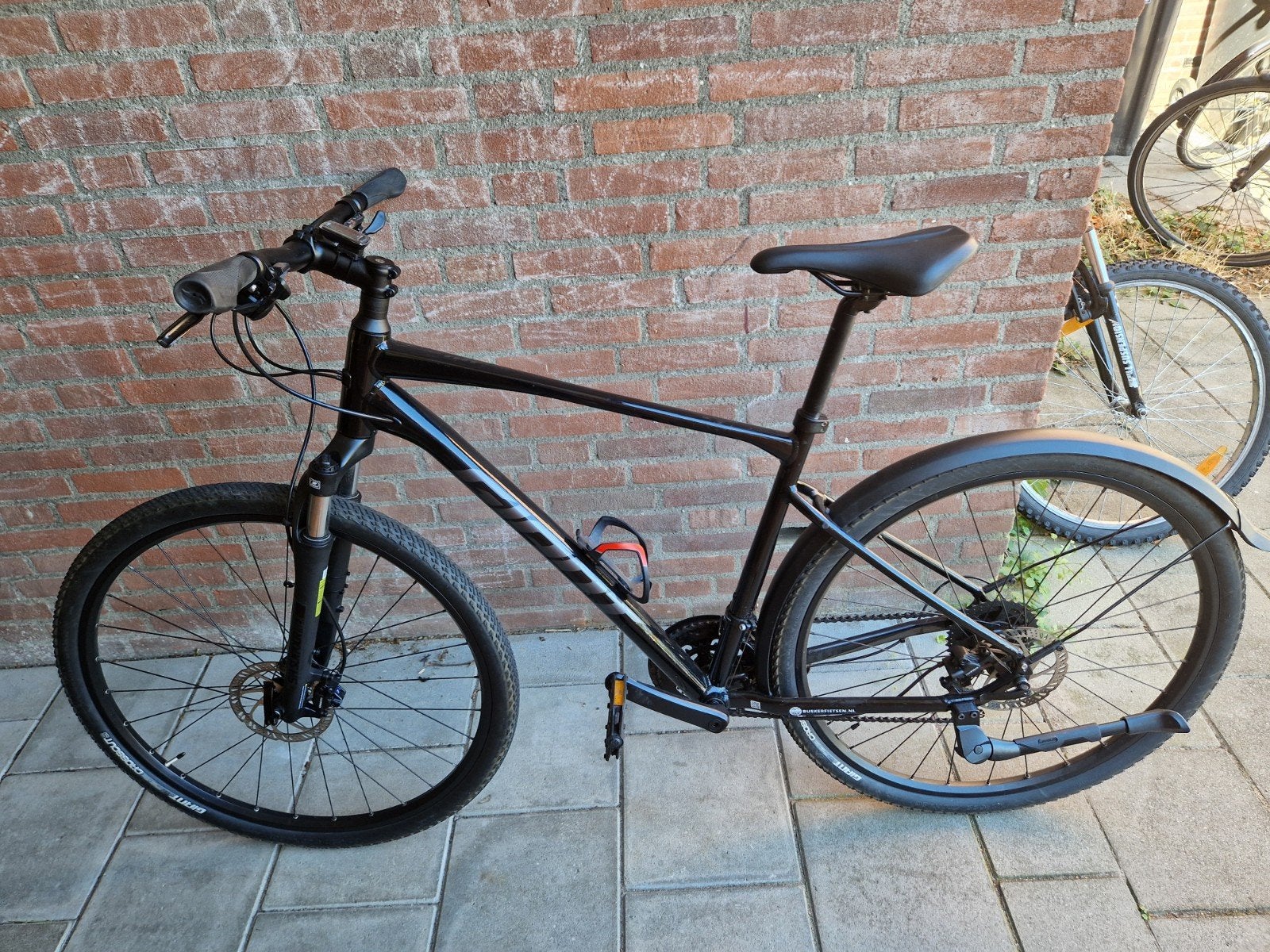 Giant Roam 29 Inch zwart hybride fiets, Ophalen, Vering, Giant, 61 tot 65 cm