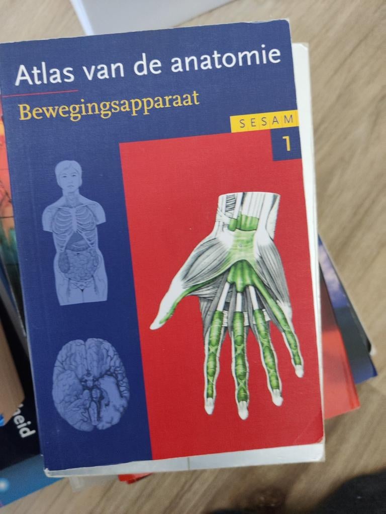 Atlas van de anatomie: Bewegingsapparaat (Sesam 1), Ophalen of Verzenden, Gelezen, Onbekend, Natuurwetenschap