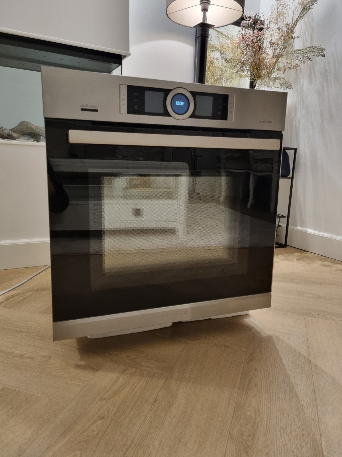 Luxe bosch combi oven magnetron serie 80 met wifi 60cm, Ophalen, 60 cm of meer, Bosch, Inbouw