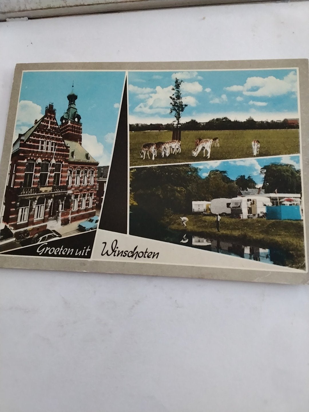 Ansichtkaart Winschoten - Groeten uit Winschoten, Ophalen of Verzenden, 1960 tot 1980, Gelopen, Groningen