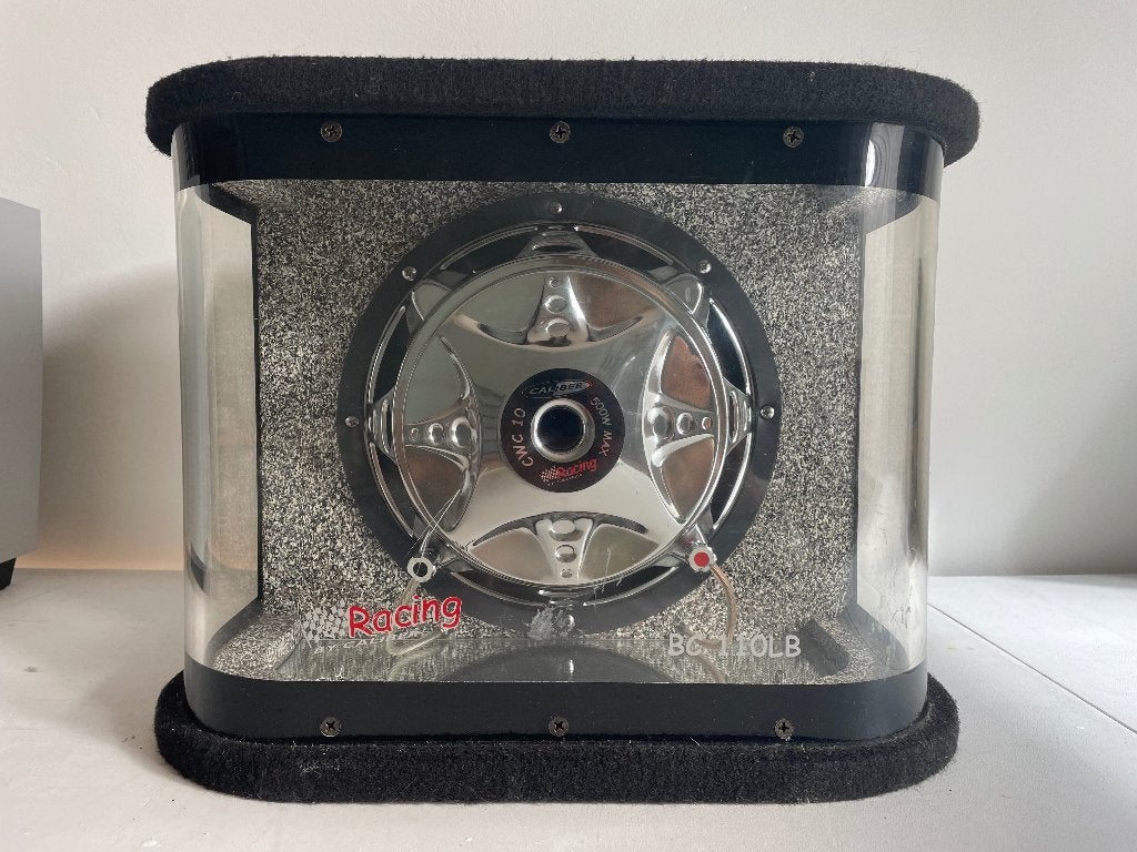 Caliber BC 110L 500W Subwoofer Racing – Car Audio, Ophalen, Gebruikt