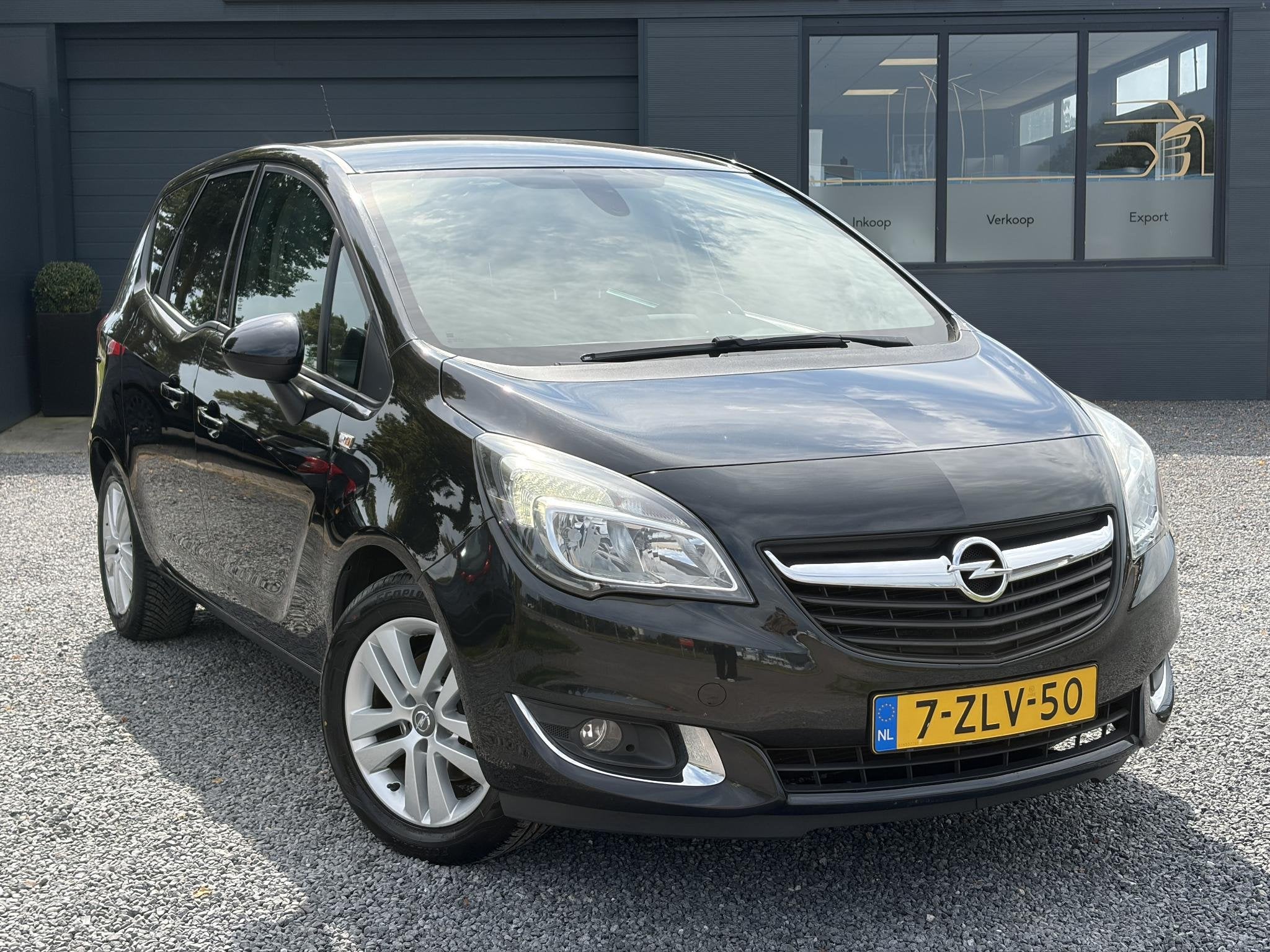 Opel Meriva 1.4 Turbo Business+ ✓Net beurt gehad✓2e Eige, Auto's, Voorwielaandrijving, Dealer onderhouden, Stof, Gebruikt