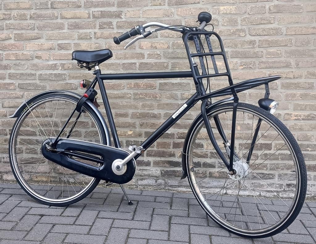 Gazelle heren transportfiets, Fietsen en Brommers, Fietsen | Heren | Herenfietsen, Ophalen, Gebruikt, Versnellingen, 57 tot 61 cm