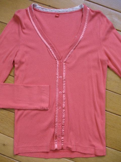 ESPRIT vest zalm roze maat L, Maat 38/40 (M), Ophalen of Verzenden, Zo goed als nieuw, Roze