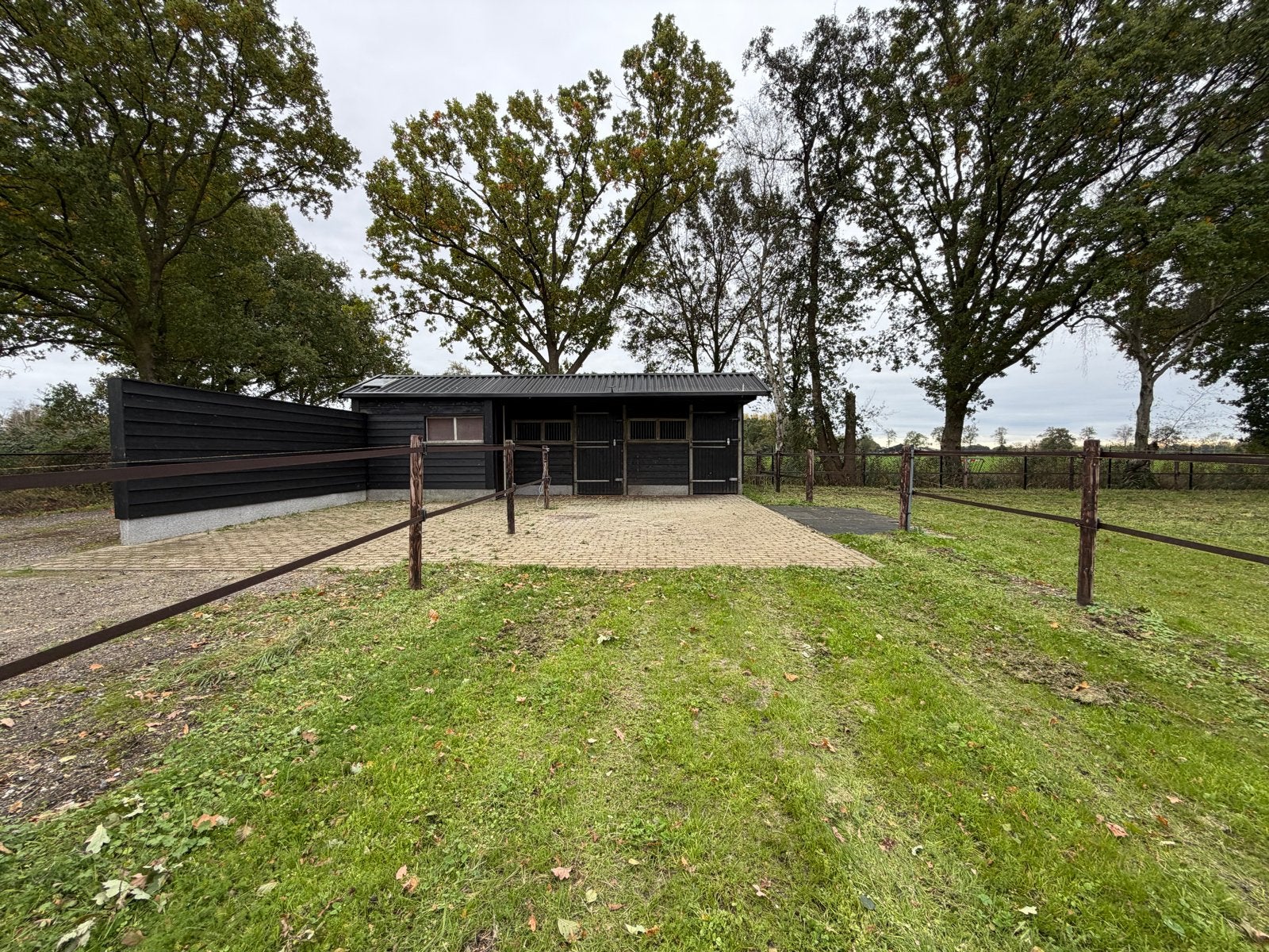 Stallen met weidegang, Stalling