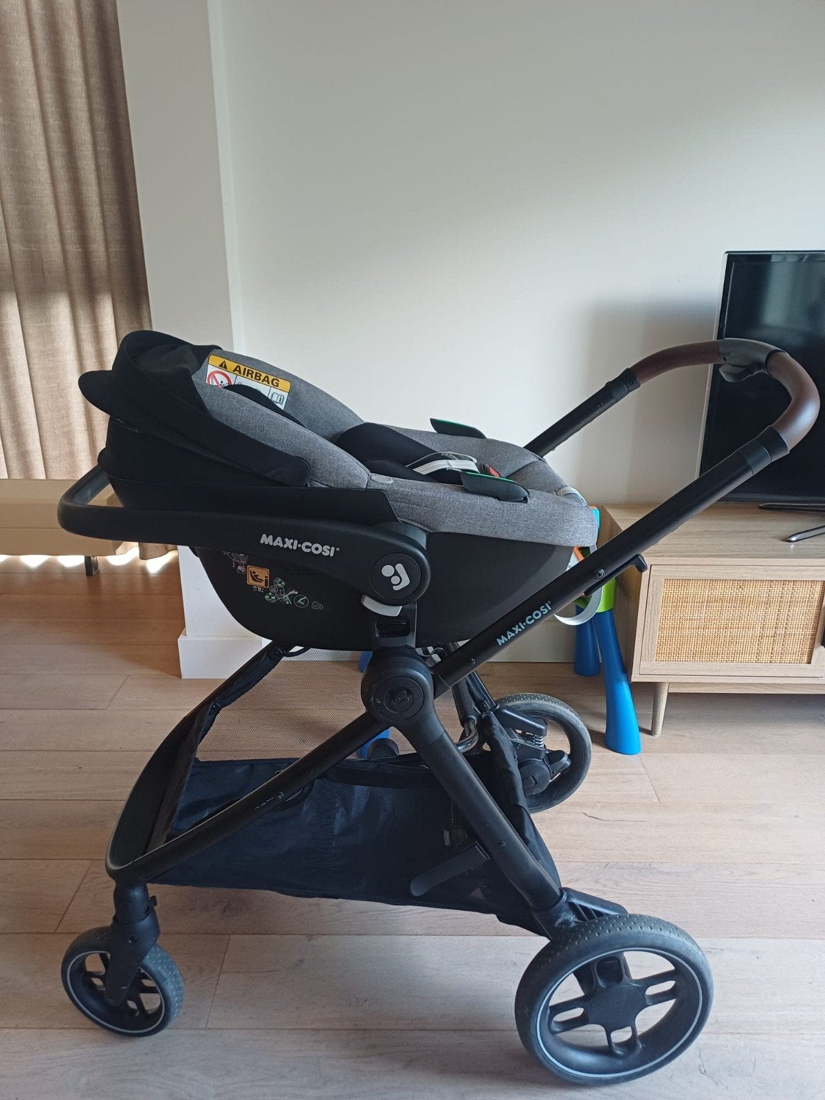 Kinderwagen Zelia Maxi Cosi ZGAN complete set, Ophalen, Zo goed als nieuw, Maxi-Cosi