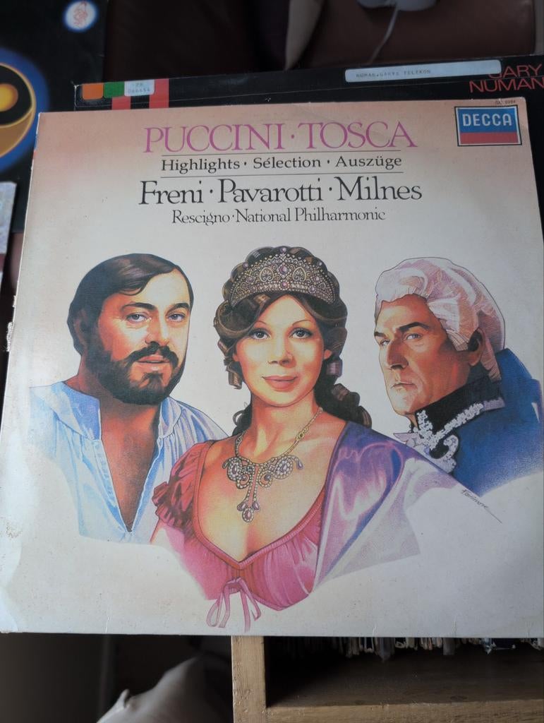 Puccini Tosca Highlights vinyl, Cd's en Dvd's, Vinyl | Klassiek, Ophalen of Verzenden