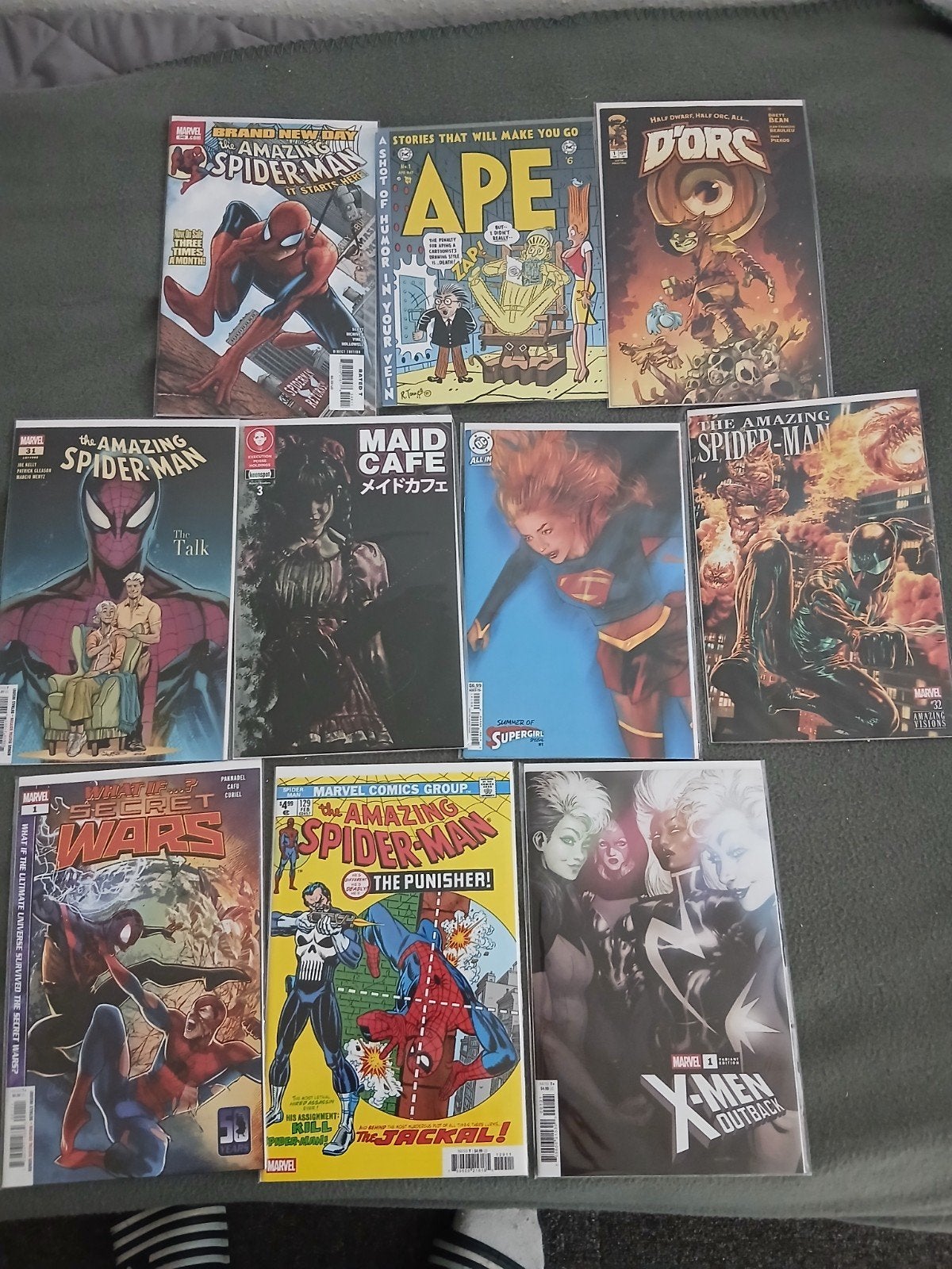 Comic pakket marvel/dc, Boeken, Strips | Comics, Zo goed als nieuw, Meerdere comics, Amerika, Ophalen of Verzenden