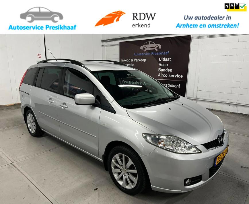 Mazda 5 1.8 Executive 7p. CRUISE CONTROL / NAP / LM VELGEN, Gebruikt, 1370 kg, 4 cilinders, Origineel Nederlands