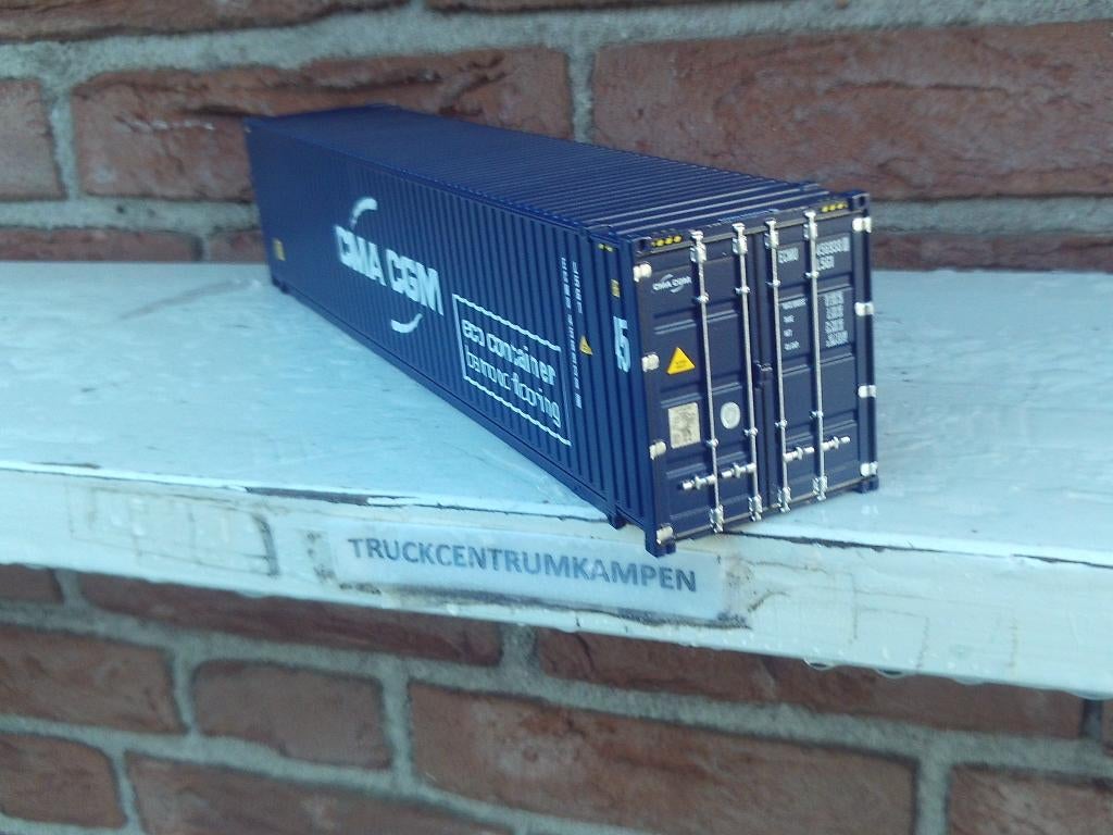 Tekno  Container  van  C.M.A.  C.G.M., Hobby en Vrije tijd, Modelauto's | 1:50, Ophalen of Verzenden, Nieuw, Bus of Vrachtwagen