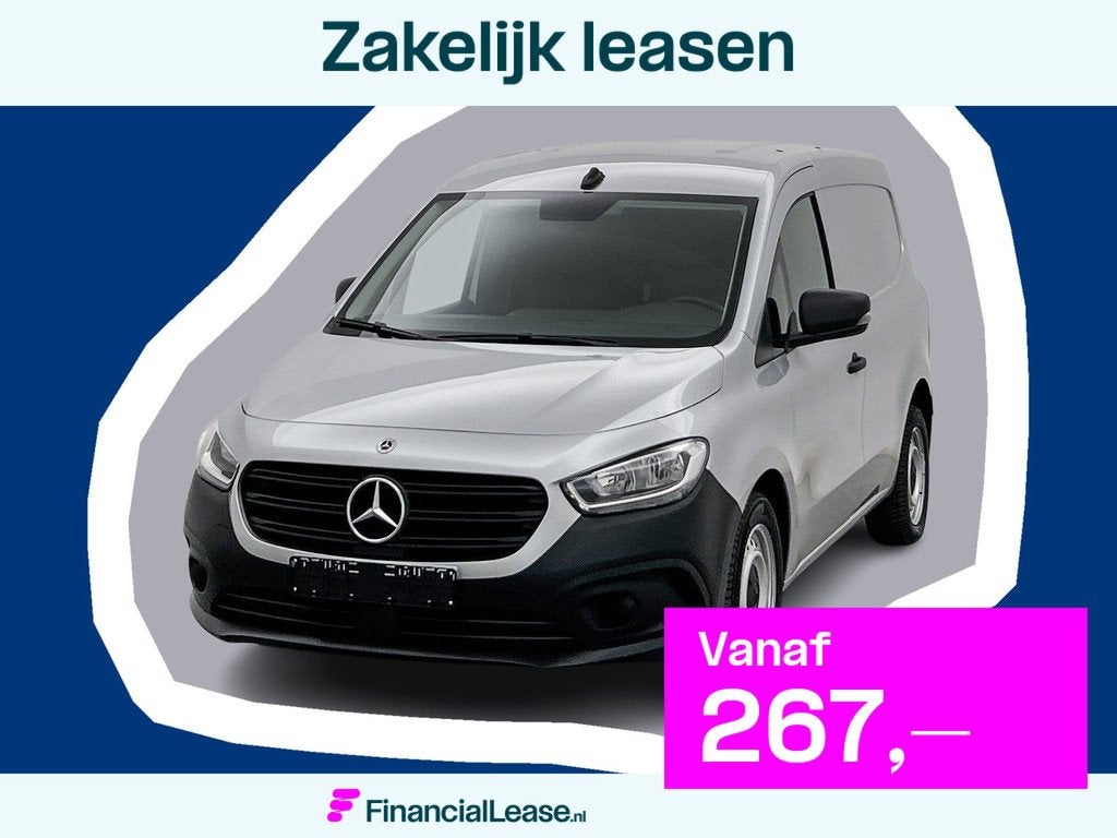 Mercedes-Benz Citan 110 CDI L1 Trekhaak Airco Betimmering, Voorwielaandrijving, Stof, Gebruikt, Euro 6