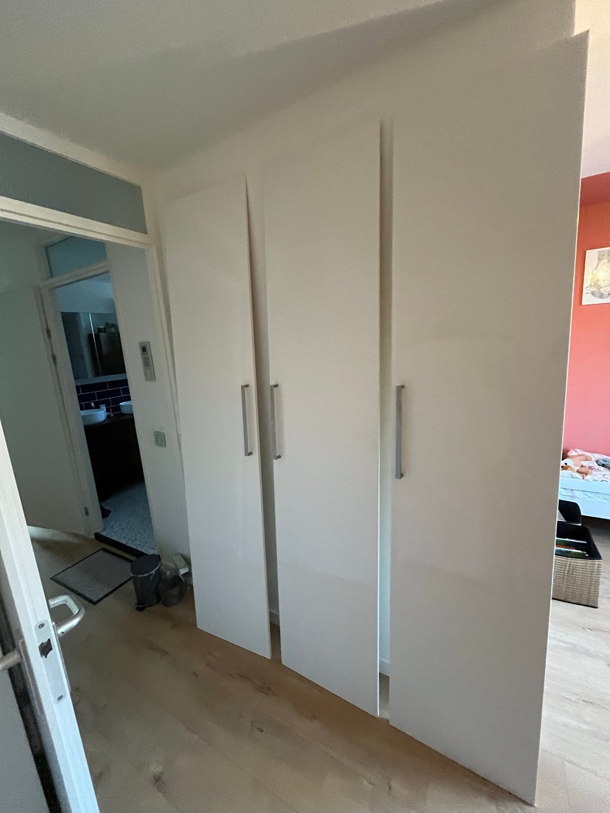 IKEA FARDAL PAX kastdeuren wit hoogglans (3 stuks), Ophalen, Overige materialen, Gebruikt, 200 cm of meer