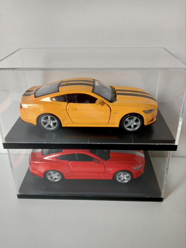 Ford Mustang GT modelauto's in display care nieuw 1:36, Ophalen of Verzenden, Nieuw, Auto, Overige merken