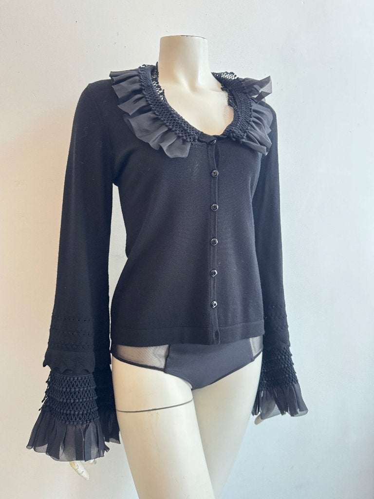 Escada wollen vest 40, Kleding | Dames, Ophalen of Verzenden, Zo goed als nieuw, Maat 38/40 (M)