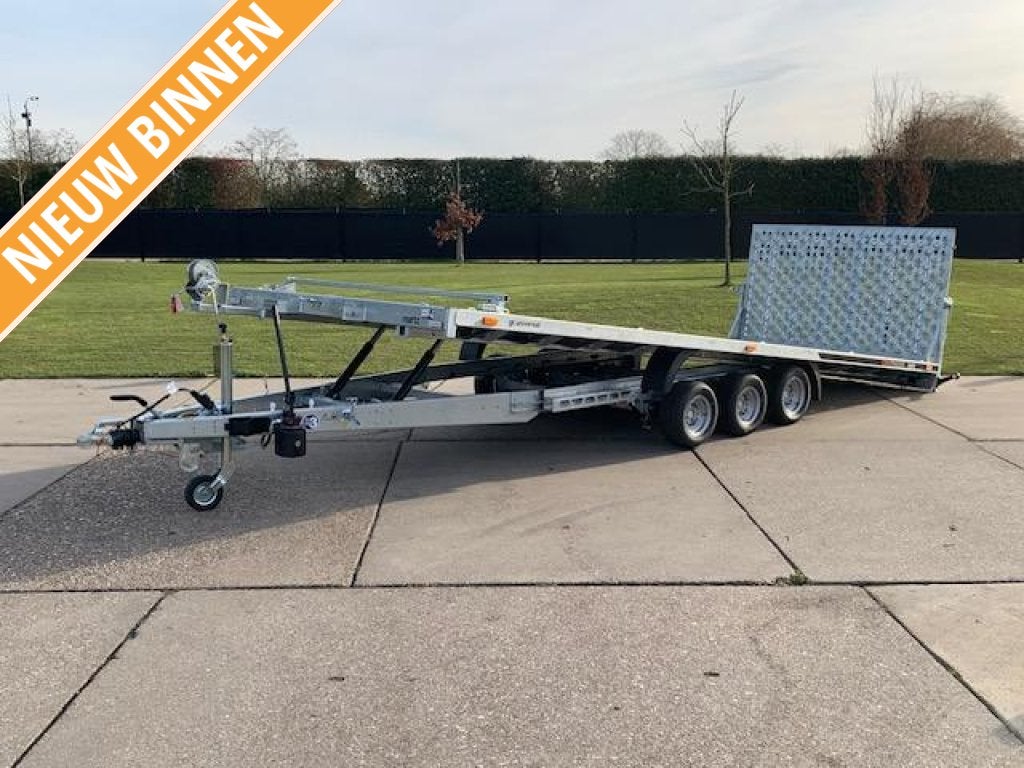 Martz tillbed aanhangwagen kiepkantel trailer met oprijklep