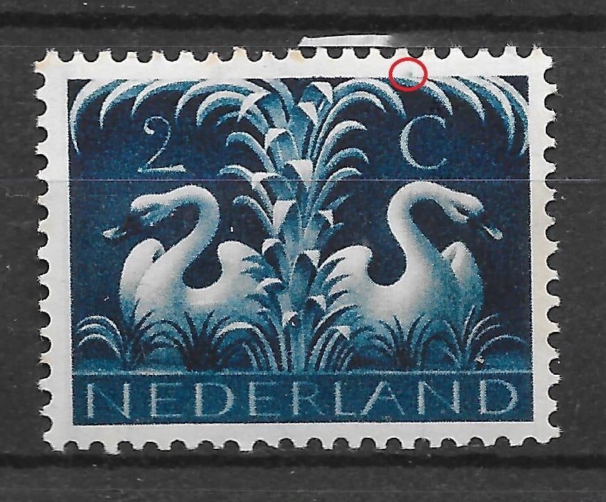 Plaatfout 407PM6 ongebruikt cw 8,00, Postzegels en Munten, Postzegels | Nederland, Ophalen of Verzenden