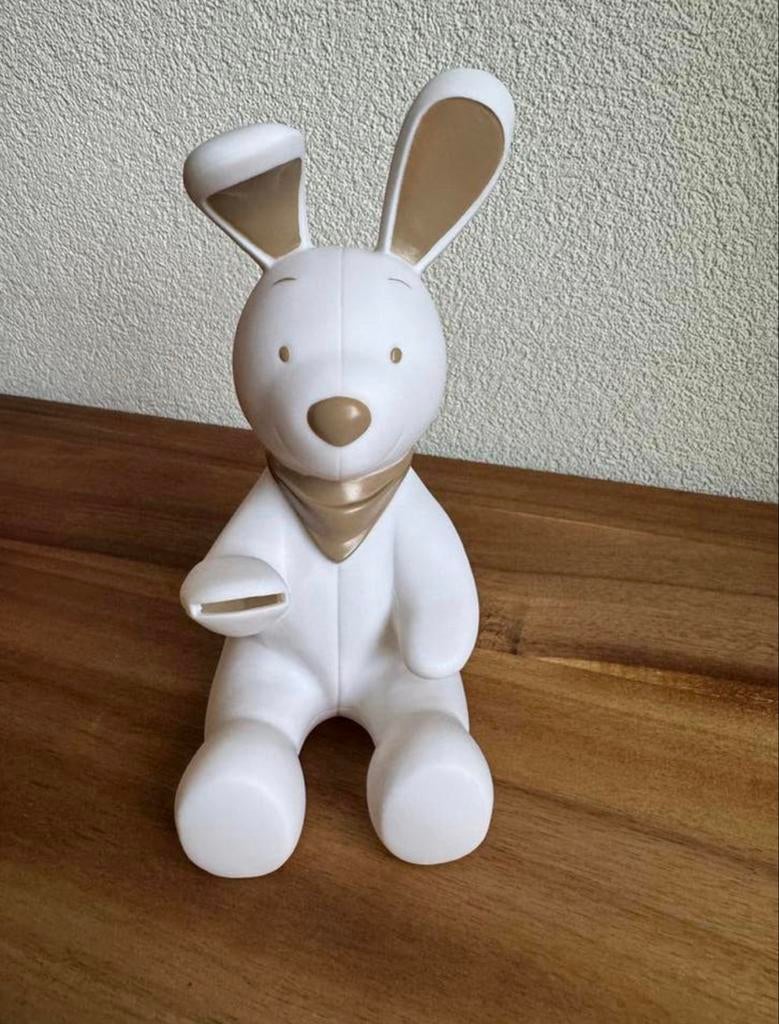 Meneer Konijn Spaarpot - Zo goed als nieuw, Ophalen of Verzenden, Nieuw, Kunststof, Dier