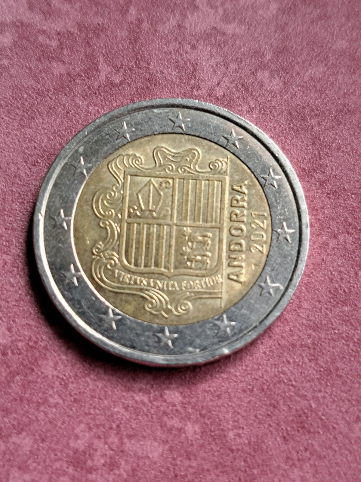 2 euro Andorra 2021, Ophalen of Verzenden, Overige landen, 2 euro