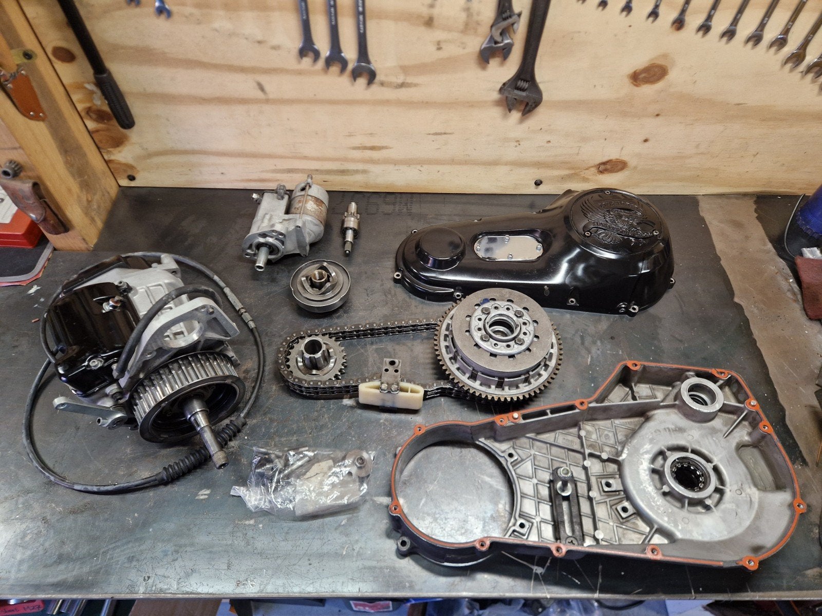Evo 5 bak + complete primair en startmotor (ook voor shovel), Ophalen, Gebruikt