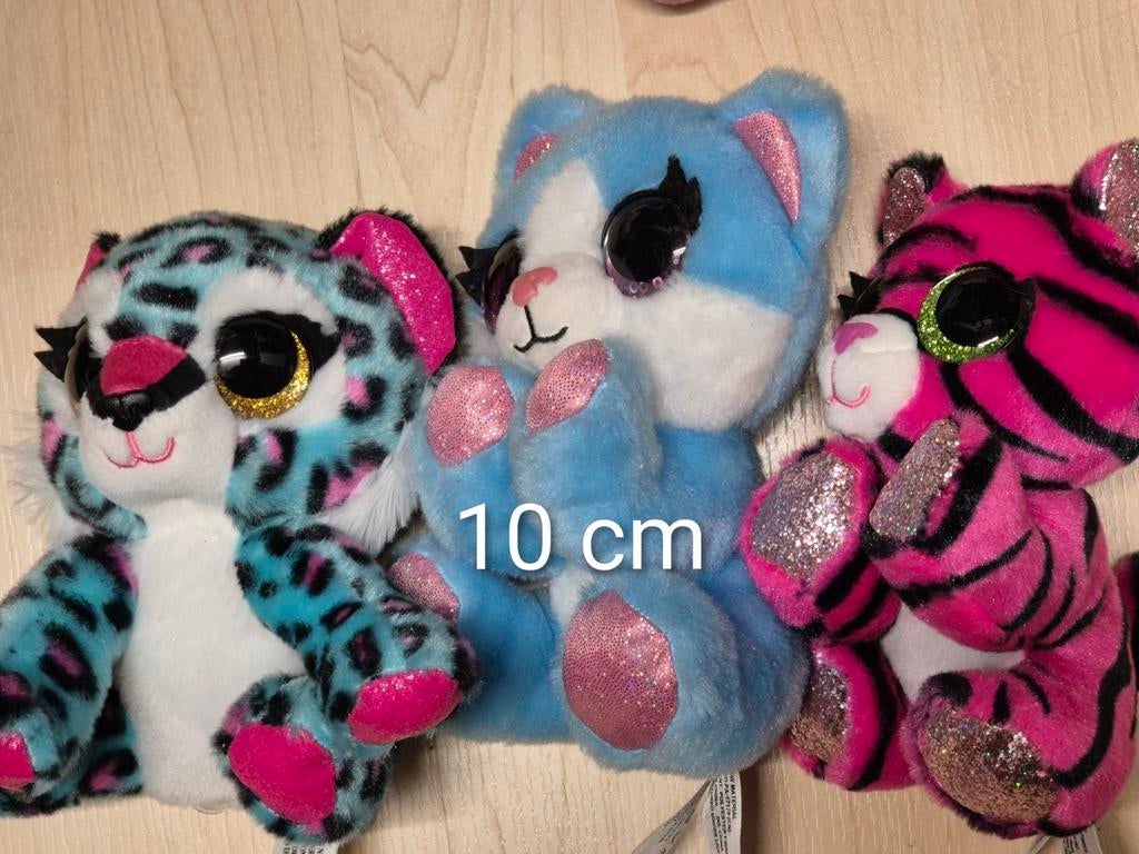 (Z) 3 poezen, 10cm (nieuw), Nieuw, Ophalen of Verzenden, Wasbaar, Kat
