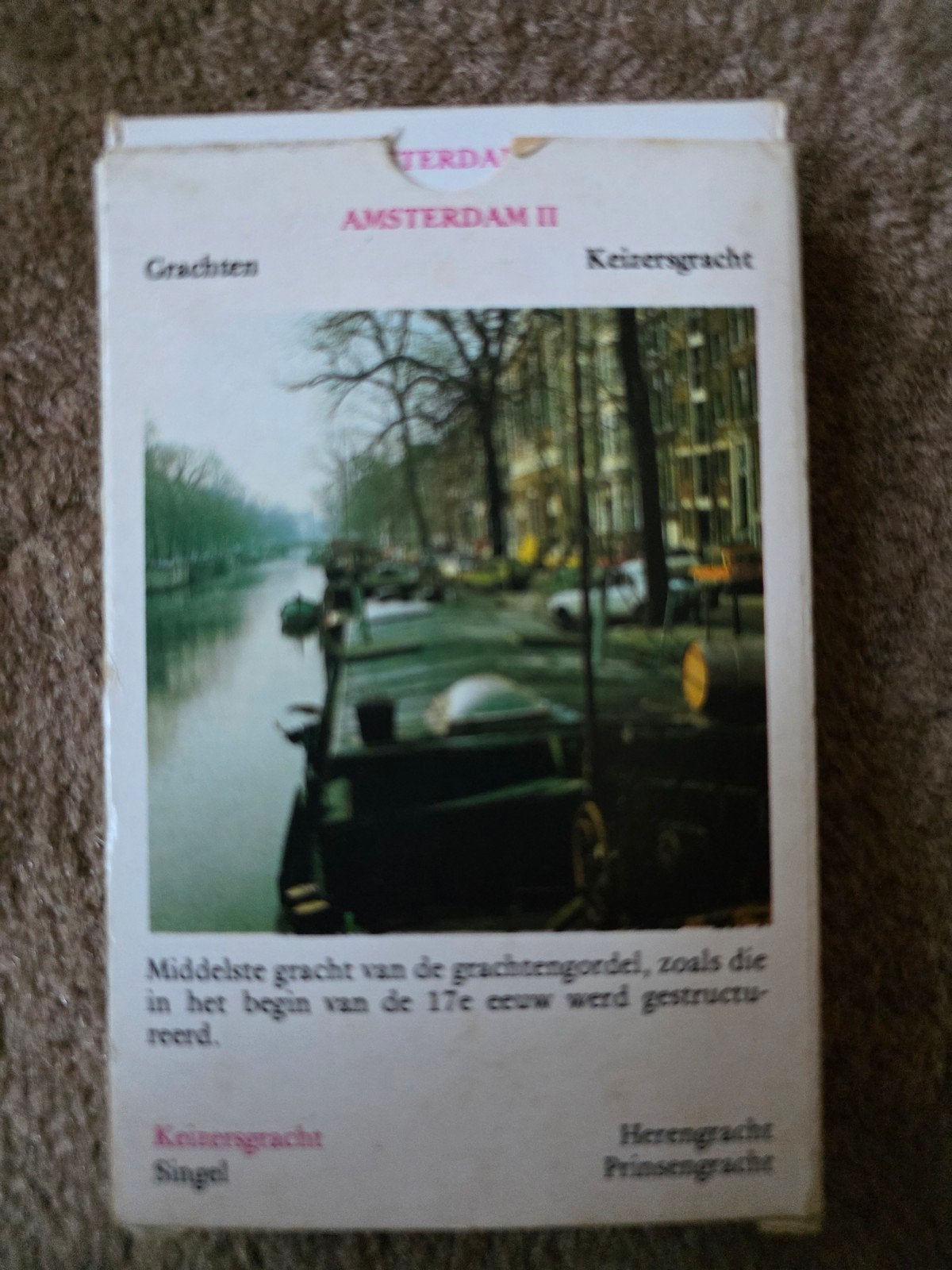 Amsterdam Kwartet II - Retro Spel Jaren '70, Drie of vier spelers, Ophalen of Verzenden, Gebruikt, Terda