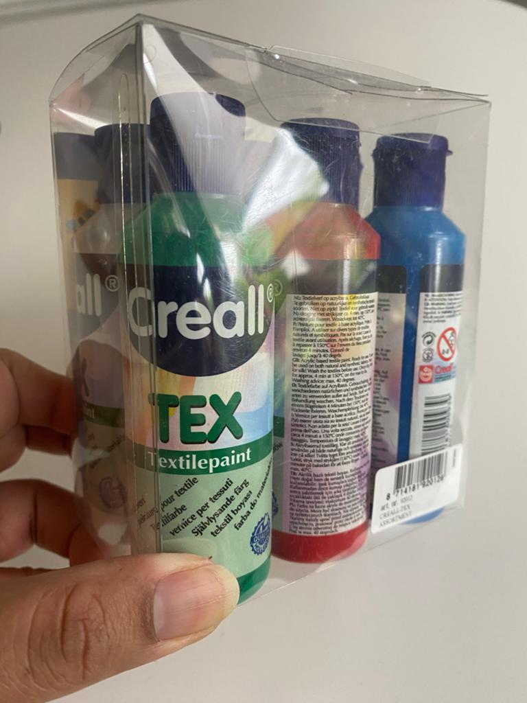 Textielverf - Creall Set met 6 Kleuren, Ophalen of Verzenden, Overige typen