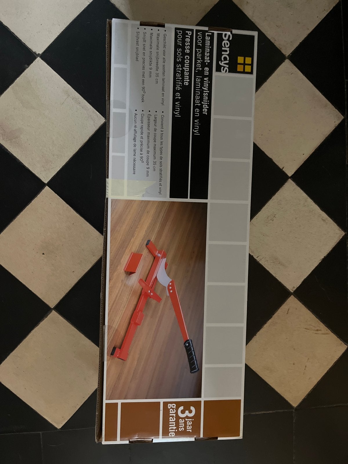 Sencys Laminaat- en vinylsnijder - Nieuw in doos, Ophalen of Verzenden, Nieuw, Snijgereedschap, Overige merken