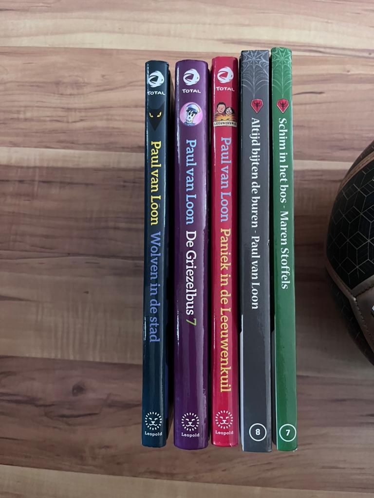5 spannende jeugdboeken, Ophalen of Verzenden, Zo goed als nieuw, Fictie algemeen