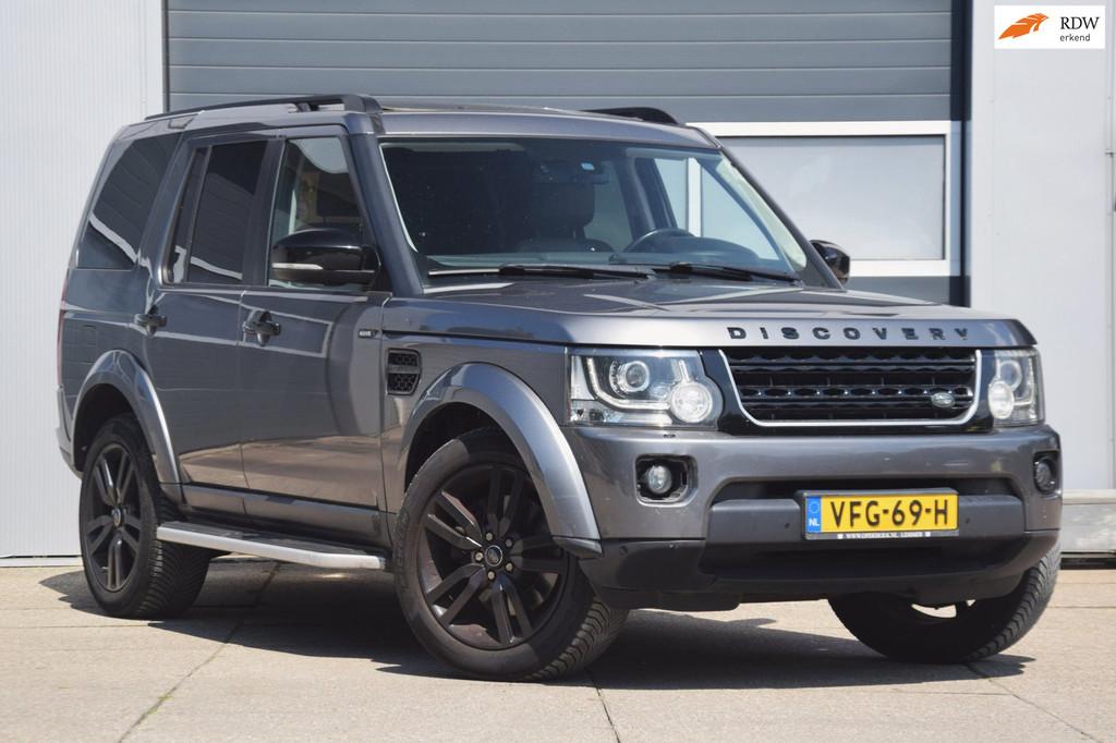 Land Rover Discovery 3.0 SDV6 HSE Luxury GRIJS KENTEKEN / Mo, Auto's, Bestelauto's, Euro 6, 2993 cc, Leder, Bedrijf
